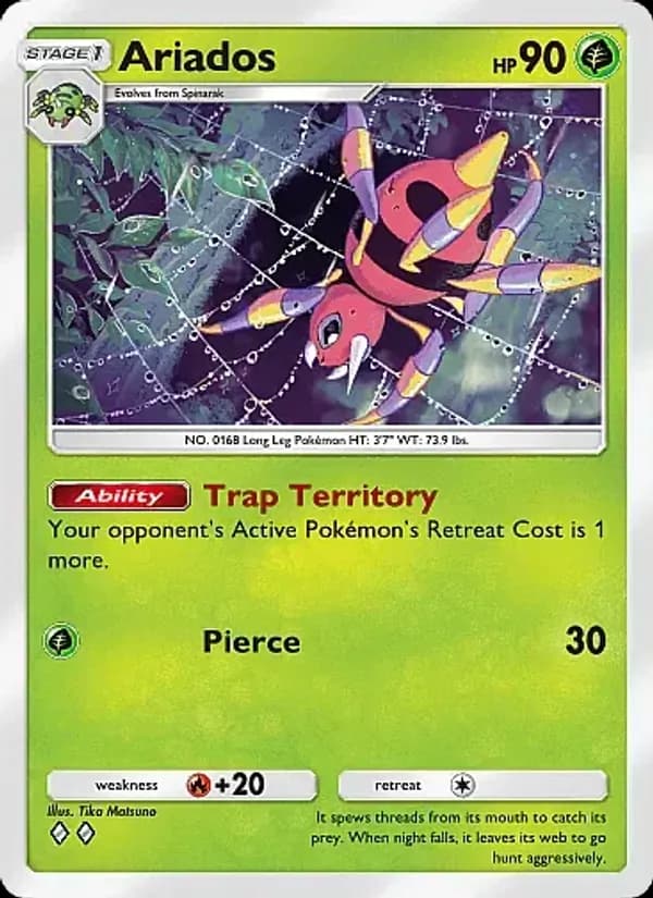 Featured trading card