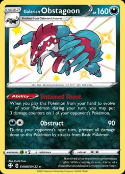 Galarian Obstagoon