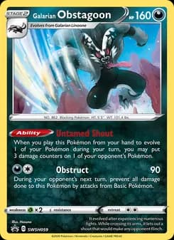Galarian Obstagoon